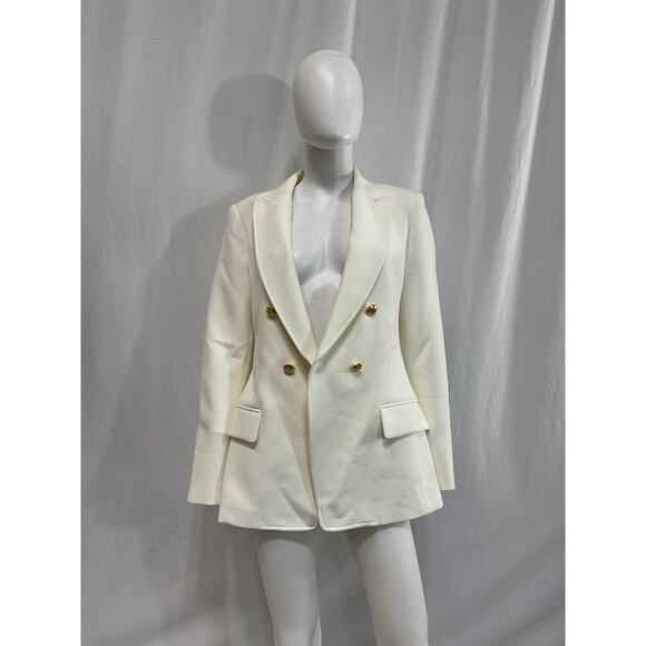 Alc Ltd 'Sedgwick II' White Jacket Size 8 - Picture 2 of 5